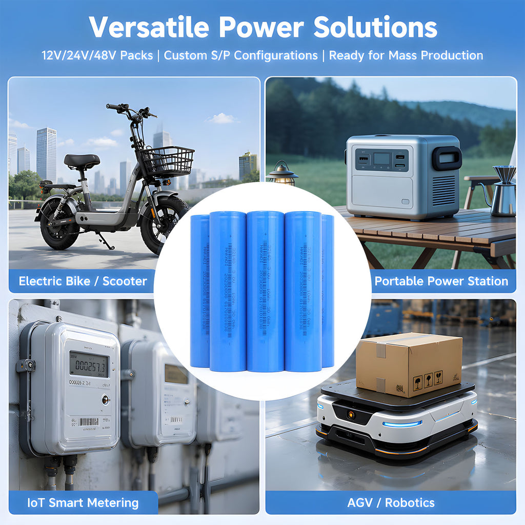Industrial Sodium Ion Battery 10Ah 3V 32140 For AGV Robotics Logistic Automation Direct Li Ion Alternative Reliable Cell