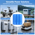 Industrial Sodium Ion Battery 10Ah 3V 32140 For AGV Robotics Logistic Automation Direct Li Ion Alternative Reliable Cell