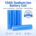 Industrial Sodium Ion Battery 10Ah 3V 32140 For AGV Robotics Logistic Automation Direct Li Ion Alternative Reliable Cell