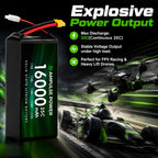 1174172 Lipo Battery 16000mAh 3.7V 25C 30C High Capacity Industrial Agriculture Drone UAV Professional Rechargeable Power Pack