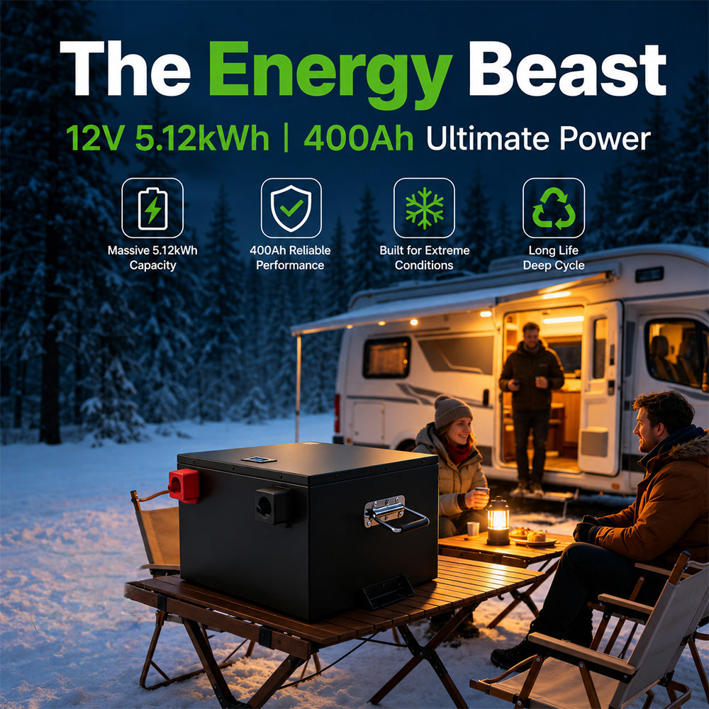 The sodium-ion battery pack can provide stable power to the RV at -40°C, supporting full operation of the air conditioning, microwave, lighting, and audio systems
