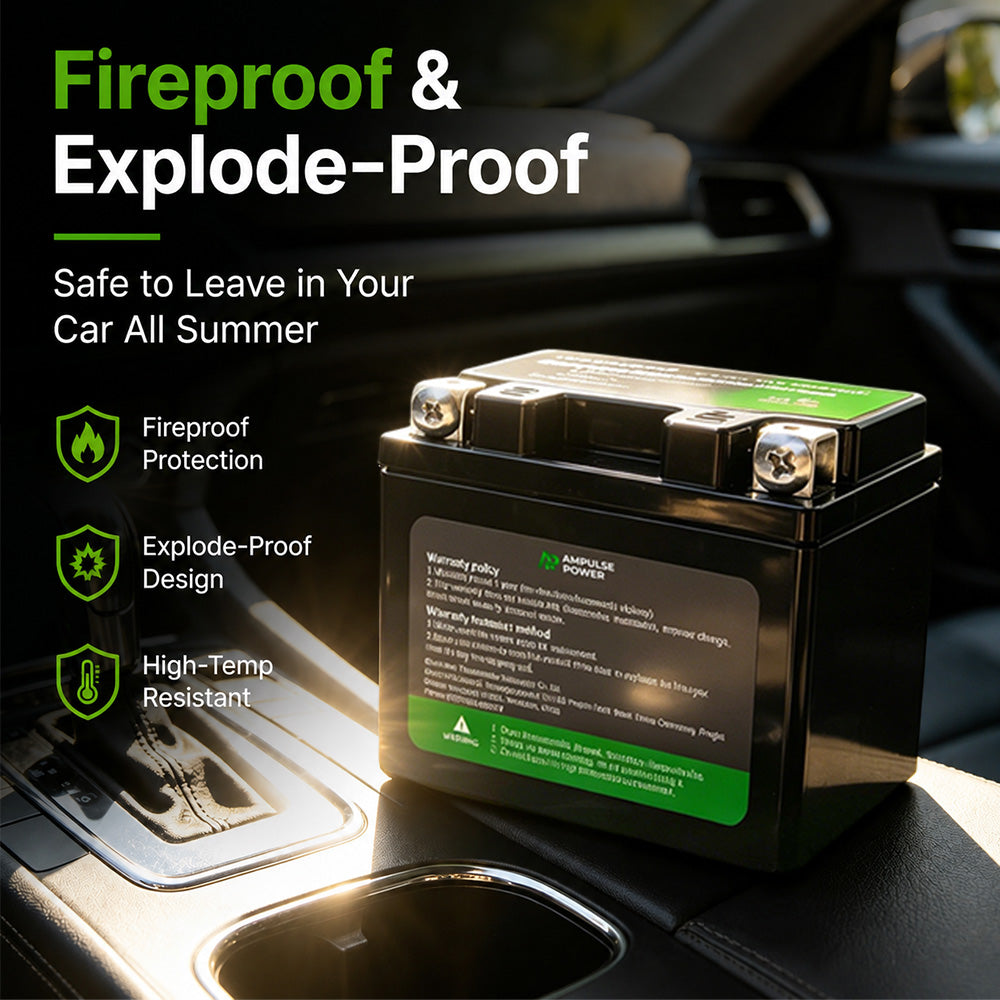 12V Lithium Titanate Car Jump Starter