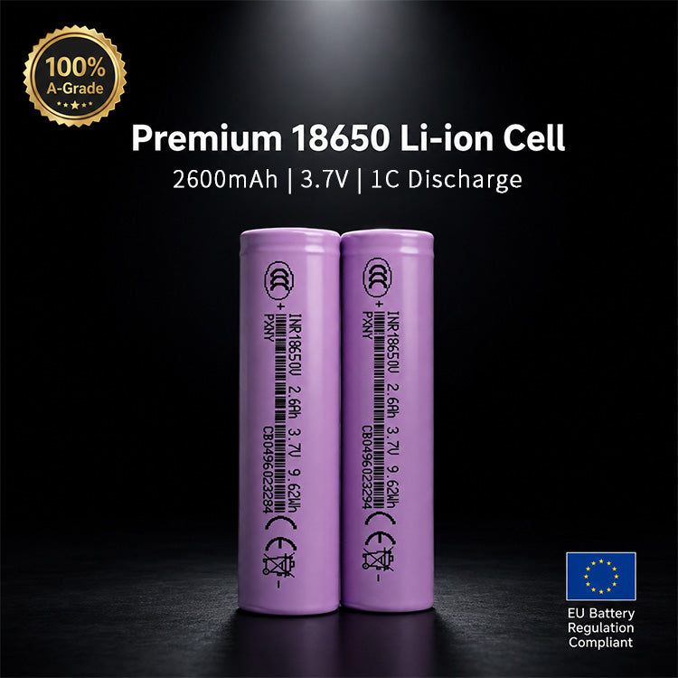 18650 Li-ion Cell2600mAh|3.7V|1C Discharge