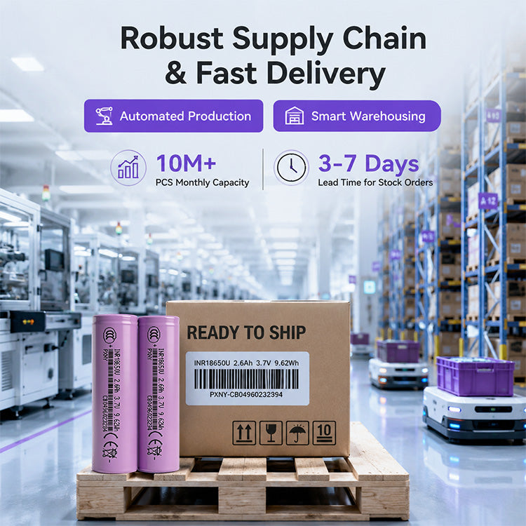 18650 Li-ion Cell2600mAh|3.7V|1C Discharge