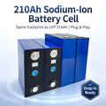 High Capacity 210Ah 3V Sodium Ion Battery Cell Zero Thermal Runaway Rechargeable Na Ion Storage CE IEC UN38.3 Solar ESS