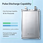 50Ah 3.2V LiFePO4 Soft Pack Battery Cell | 2000 Cycles High Capacity Pouch Cell for EV & Solar