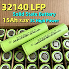 Premium JSK 15Ah 3C Solid State LiFePO4 Battery 32140 Cell 3.2V Cylindrical Lithium Iron Phosphate for Solar ESS RV Marine（40 pieces/box）