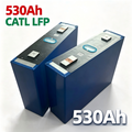 Authentic CATL 530Ah LiFePO4 Battery Cell 3.2V LFP Prismatic for Industrial Solar Storage and Home Energy Systems (