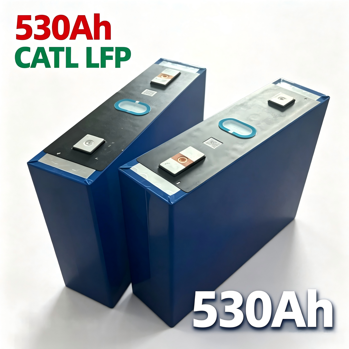 Authentic CATL 530Ah LiFePO4 Battery Cell 3.2V LFP Prismatic for Industrial Solar Storage and Home Energy Systems (