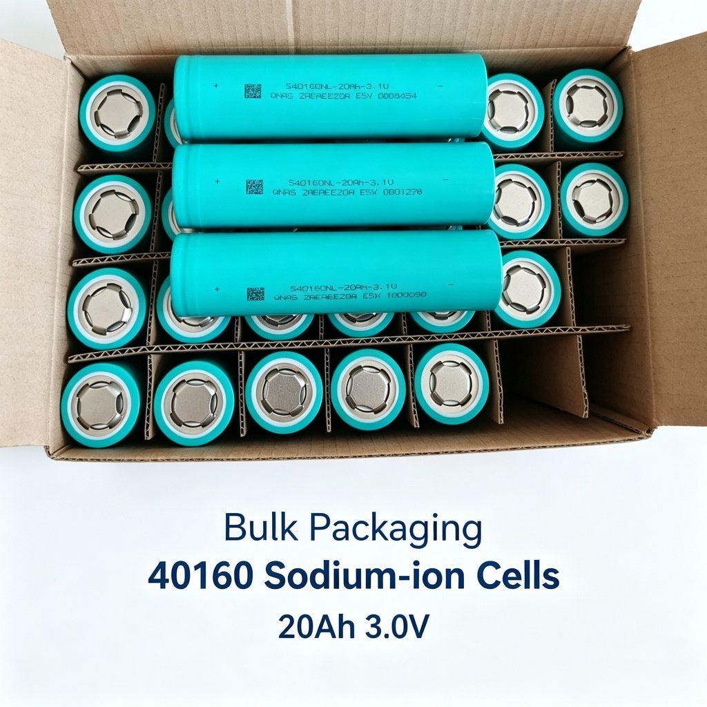 Grade A  QNAS40160 Sodium-ion Battery 3.0V 15Ah 17.5Ah 20Ah High Rate Low Temperature Resistant SIB Cell with 5C Certification(28 pieces/box))