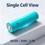 Grade A  QNAS40160 Sodium-ion Battery 3.0V 15Ah 17.5Ah 20Ah High Rate Low Temperature Resistant SIB Cell with 5C Certification(28 pieces/box))