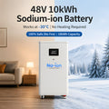Ampulse Power 48V 10kWh Sodium Ion Battery Energy Storage ESS For Home Backup Cold Climate Resistant Safe Na-ion Storage Pack