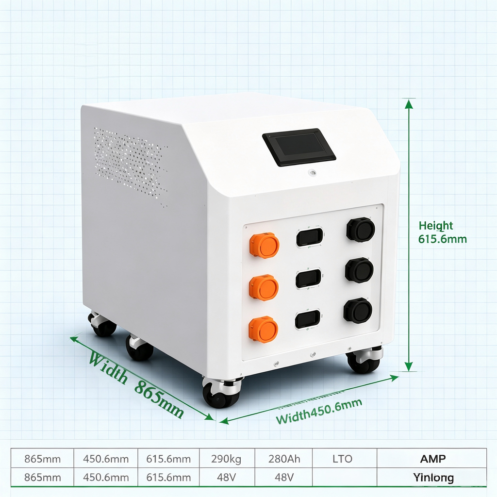 2026 48V 280Ah LTO Battery Pack Built Prismatic Cells For Home Energy Storage System 20000  Cycles Wide Temperature Range