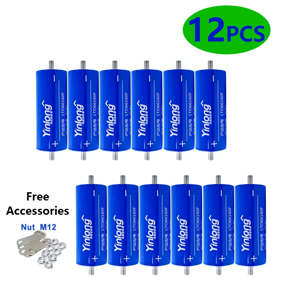 Yinlong 66160H 40Ah LTO cell, 25000+ cycles, 10C discharge