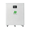 Front view of Ampulse Power 32kWh home solar energy storage battery system.