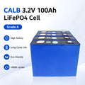 Grade A CALB 3.2V 100Ah LiFePO4 Prismatic Battery Cell for Solar & RV