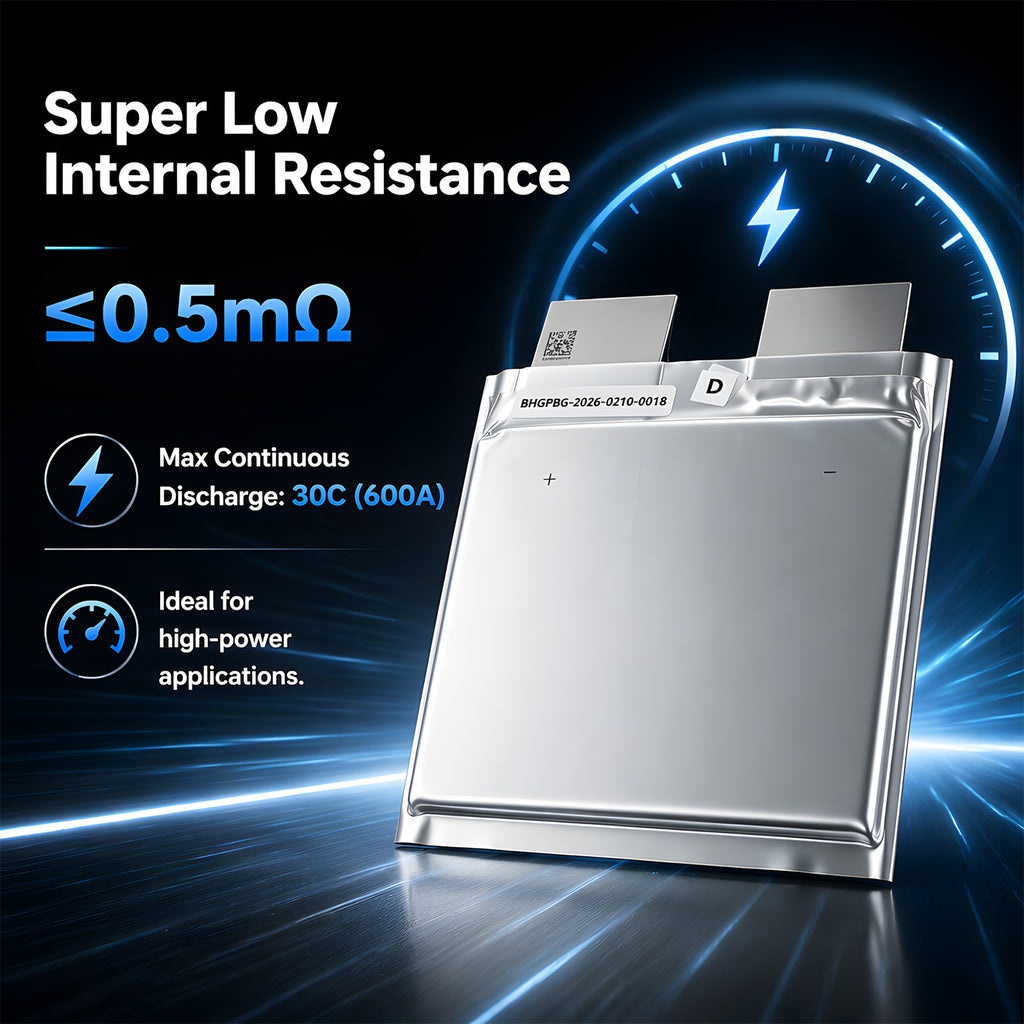 CALB 3.2V 20Ah LiFePO4 Soft Pack Battery Cell 30C Discharge for Starter