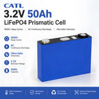 CATL 3.2V 50Ah LiFePO4 Prismatic Battery Cell for E-bike & Solar