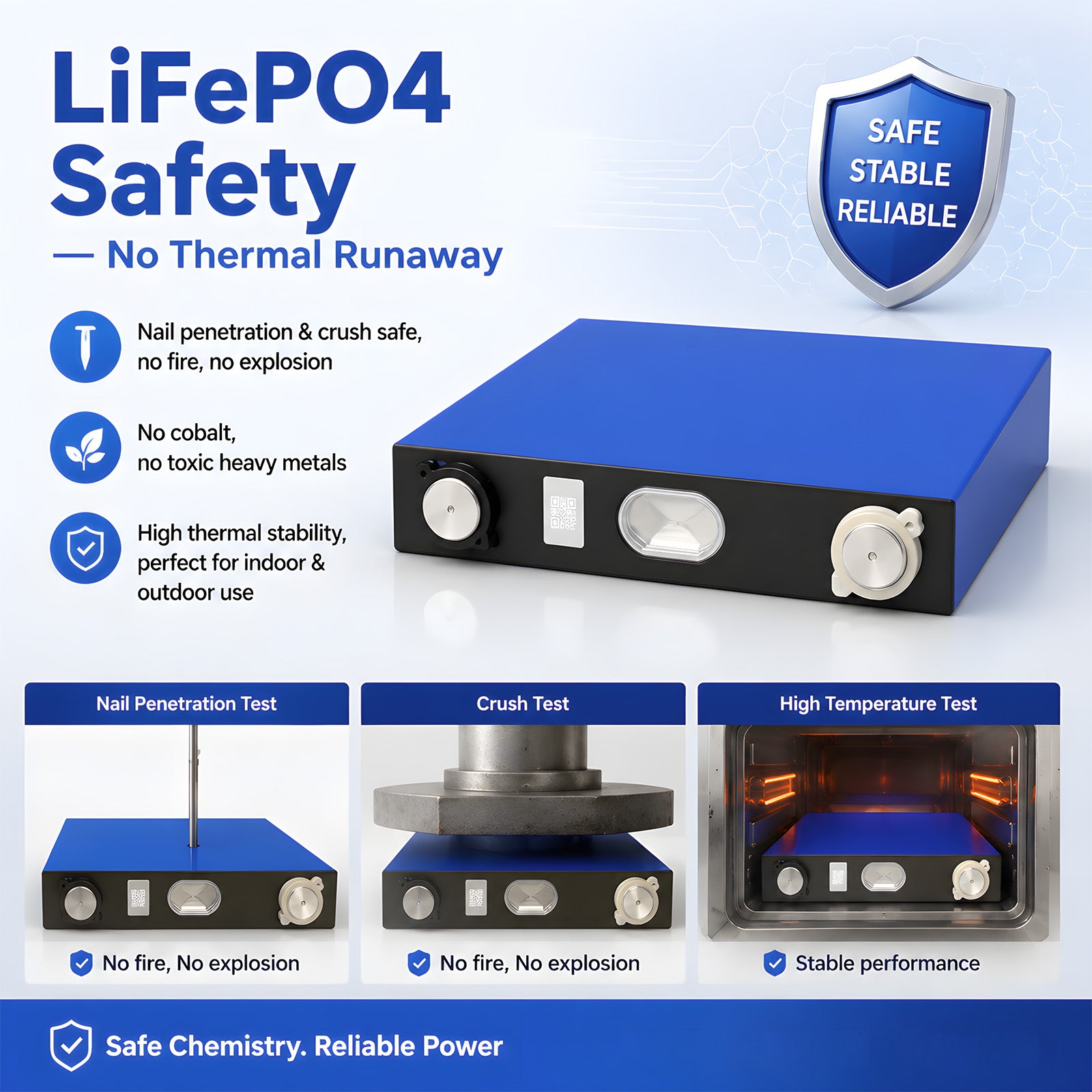 CATL 3.2V 50Ah LiFePO4 Prismatic Battery Cell for E-bike & Solar