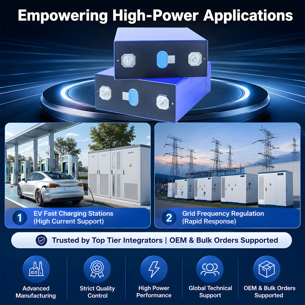 Original Eve Lf334 334ah 3.2v Lifepo4 Prismatic Cell 3c High Rate 1002a Grade A Eu Stock De Pl Solar Storage Bess
