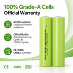 Premium JSK 15Ah 3C Solid State LiFePO4 Battery 32140 Cell 3.2V Cylindrical Lithium Iron Phosphate for Solar ESS RV Marine（40 pieces/box）