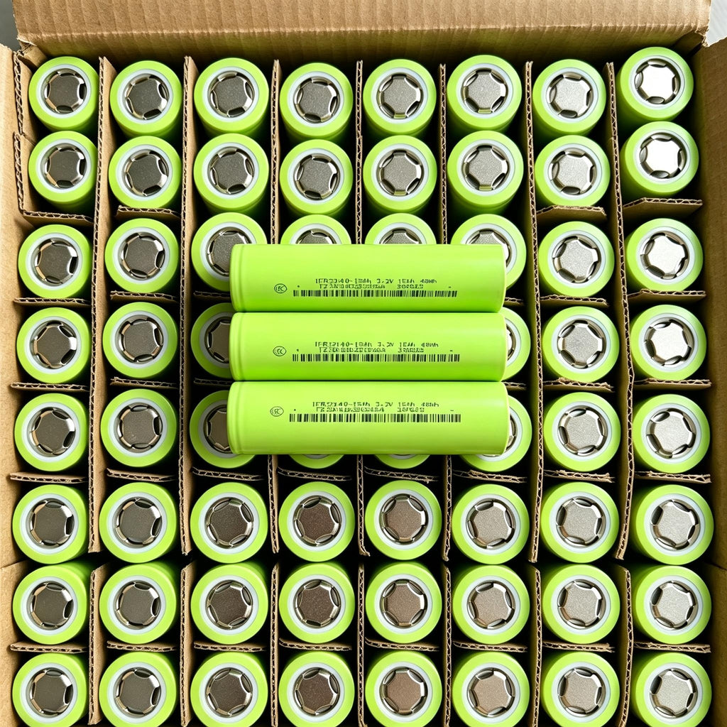 Premium JSK 15Ah 3C Solid State LiFePO4 Battery 32140 Cell 3.2V Cylindrical Lithium Iron Phosphate for Solar ESS RV Marine（40 pieces/box）