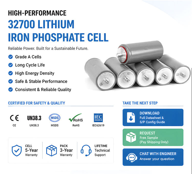 LTO 30A battery Cell 25,000 Cycles 10C Discharge -40-60°C