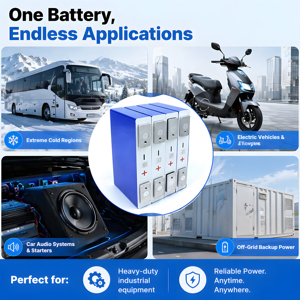 Yinlong 2.3V 30Ah LTO Cell | 25000 Cycles Lithium Titanate Battery Prismatic Cell （6 pieces/box）