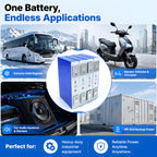 Yinlong 2.3V 30Ah LTO Cell | 25000 Cycles Lithium Titanate Battery Prismatic Cell （6 pieces/box）