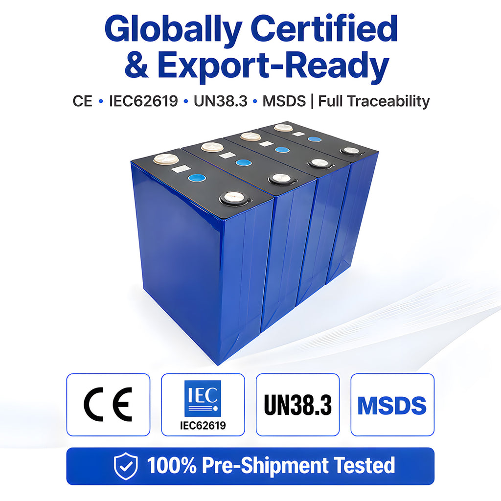 High Capacity 210Ah 3V Sodium Ion Battery Cell Zero Thermal Runaway Rechargeable Na Ion Storage CE IEC UN38.3 Solar ESS