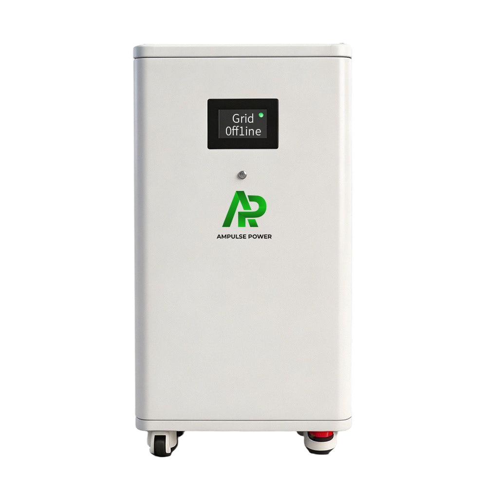 Ampulse Power 51.2V 16kWh Home Energy Storage Battery System with CATL Cells.