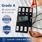 Premium 3.2V CORNEX 163Ah LiFePO4 Grade A Prismatic Cells - Long Life Solar Storage Battery（8 pieces/box）