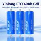 Yinlong 66160H 40Ah LTO cell, 25000+ cycles, 10C discharge